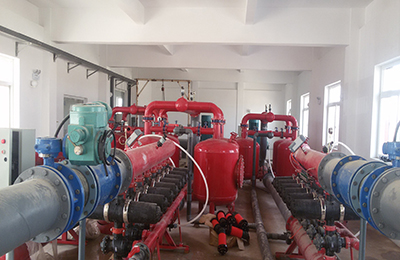 河南某市綠化取水泵站現場圖